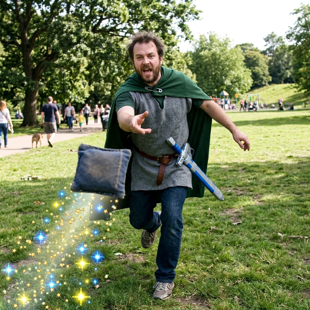 Magic Missile Beanbag Throw